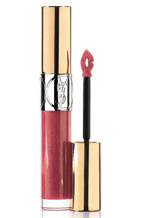 ysl volupte lip gloss.